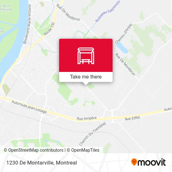 1230 De Montarville map