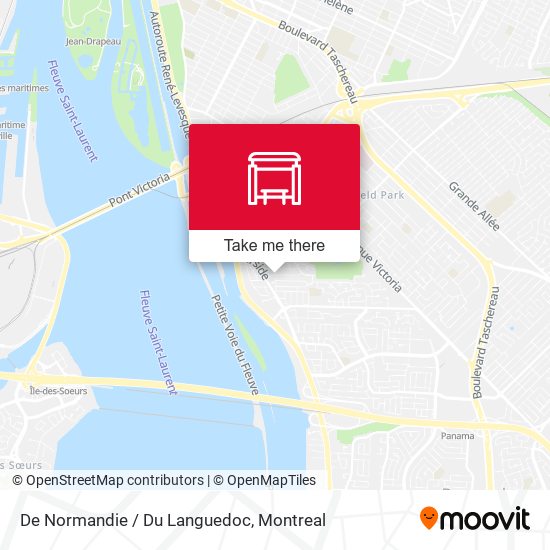 De Normandie / Du Languedoc map