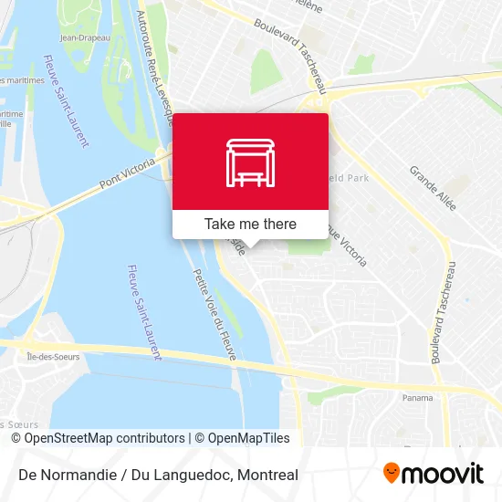 De Normandie / Du Languedoc map