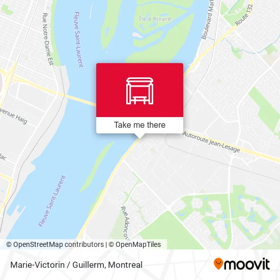 Marie-Victorin / Guillerm map