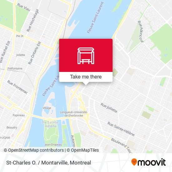 St-Charles O. / Montarville map