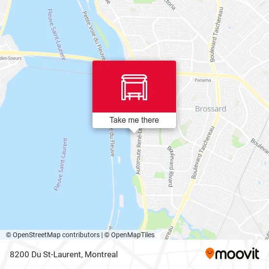 8200 Du St-Laurent map
