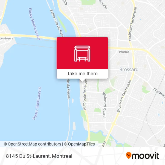 8145 Du St-Laurent map