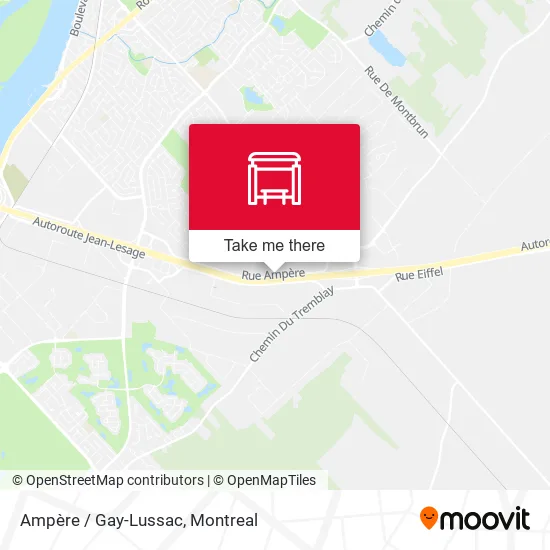 Ampère / Gay-Lussac map