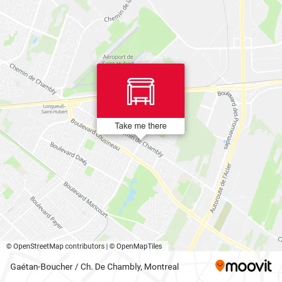 Gaétan-Boucher / Ch. De Chambly map