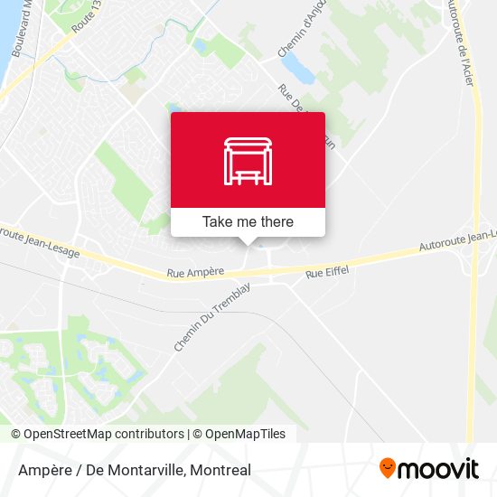 Ampère / De Montarville map