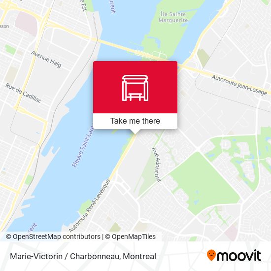 Marie-Victorin / Charbonneau map
