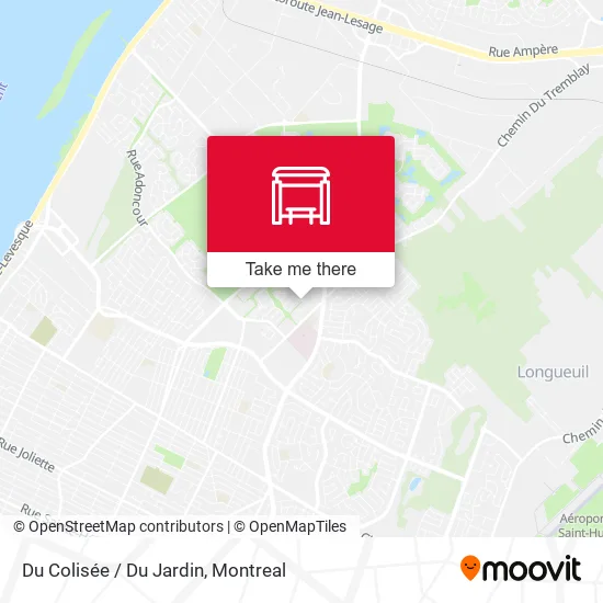 Du Colisée / Du Jardin map