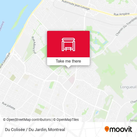 Du Colisée / Du Jardin map