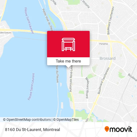 8160 Du St-Laurent map