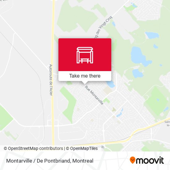 Montarville / De Pontbriand map