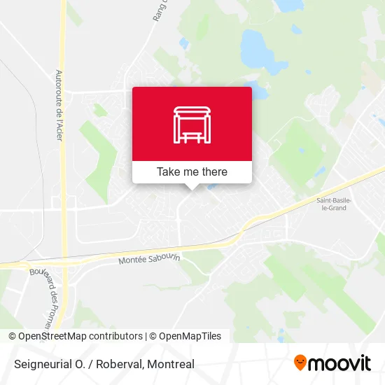 Seigneurial O. / Roberval map