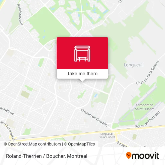 Roland-Therrien / Boucher map