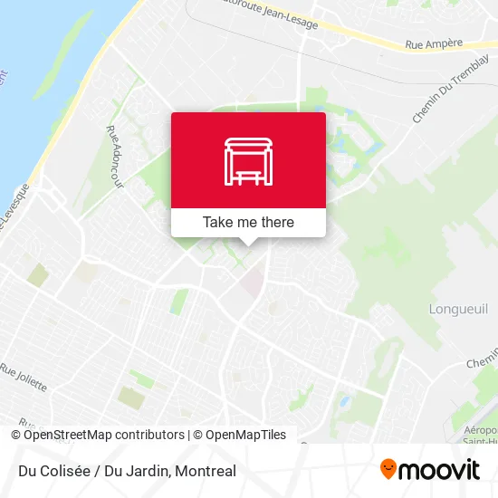 Du Colisée / Du Jardin map