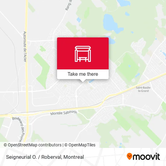 Seigneurial O. / Roberval map
