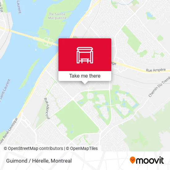 Guimond / Hérelle map