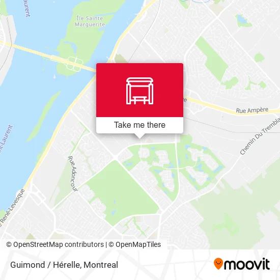 Guimond / Hérelle map