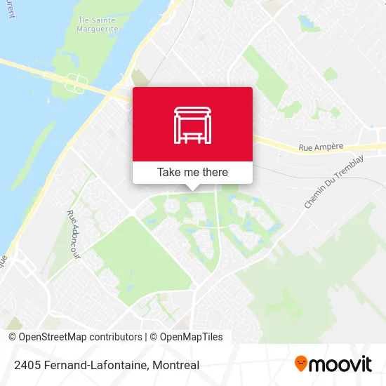 2405 Fernand-Lafontaine map