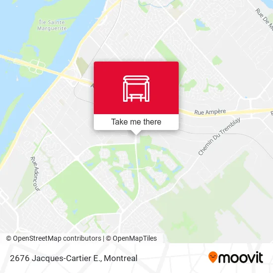 2676 Jacques-Cartier E. map