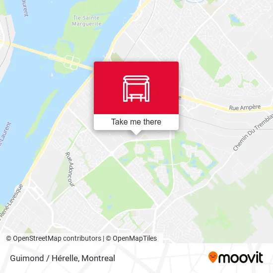 Guimond / Hérelle map