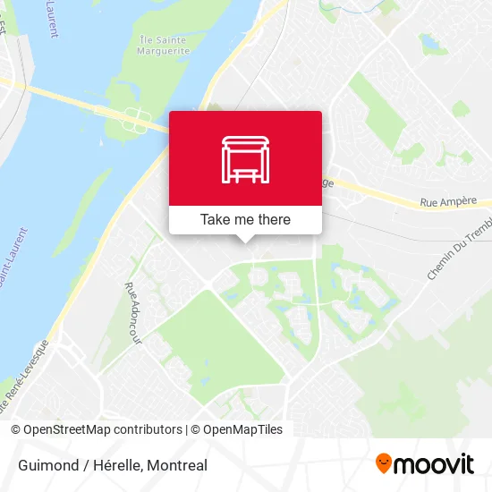 Guimond / Hérelle map