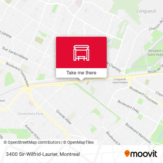 3400 Sir-Wilfrid-Laurier map