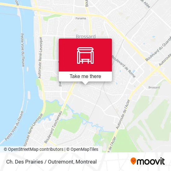 Ch. Des Prairies / Outremont map
