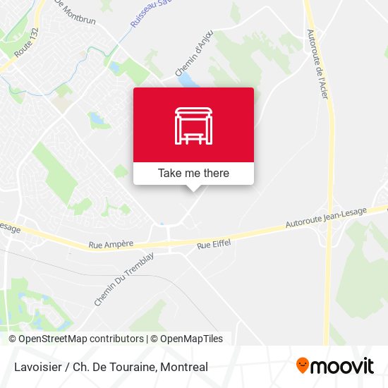 Lavoisier / Ch. De Touraine map
