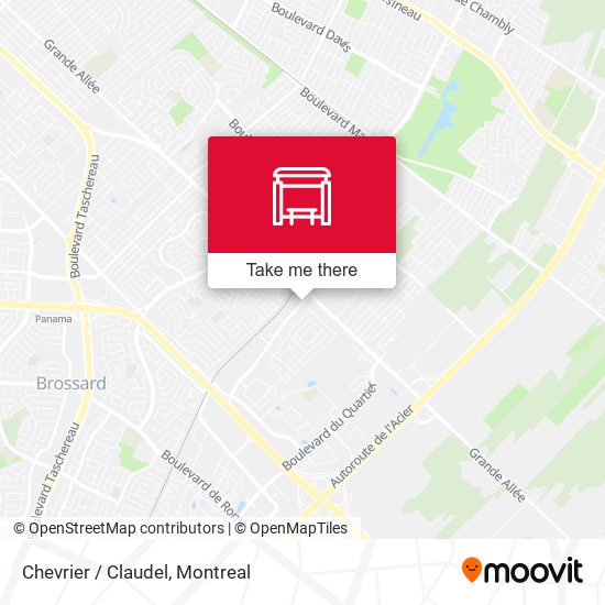 Chevrier / Claudel map