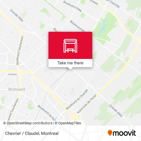 Chevrier / Claudel map