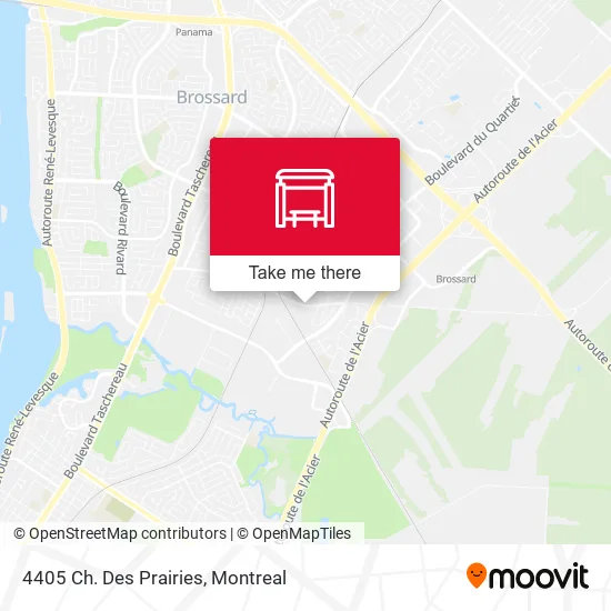 4405 Ch. Des Prairies map