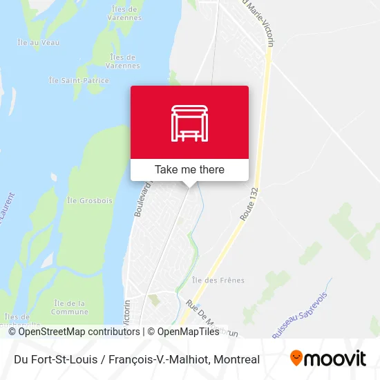 Du Fort-St-Louis / François-V.-Malhiot map