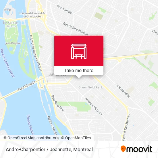 André-Charpentier / Jeannette map