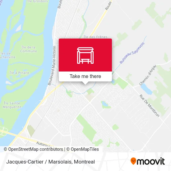 Jacques-Cartier / Marsolais map