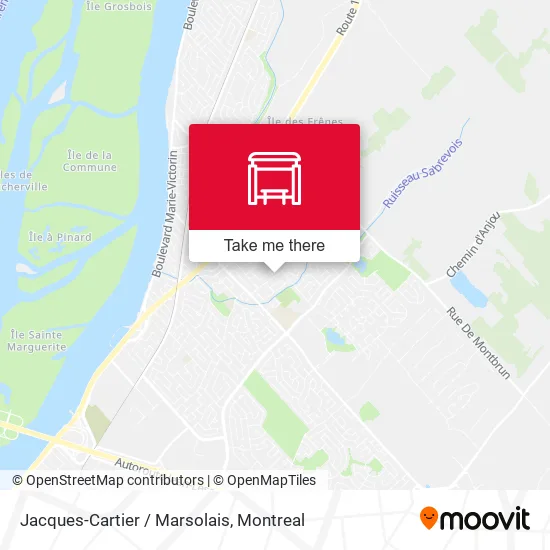 Jacques-Cartier / Marsolais map