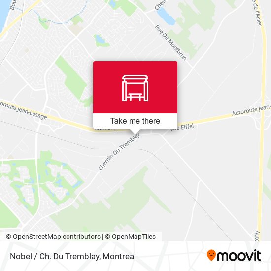 Nobel / Ch. Du Tremblay map