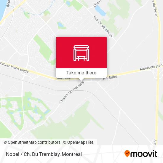 Nobel / Ch. Du Tremblay map