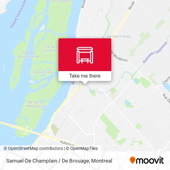 Samuel-De Champlain / De Brouage map