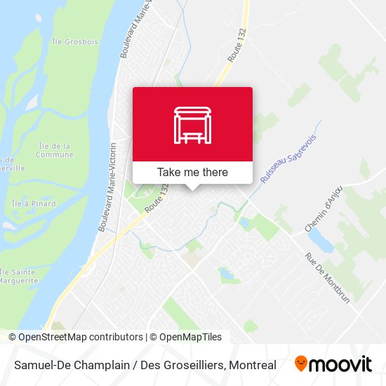 Samuel-De Champlain / Des Groseilliers map