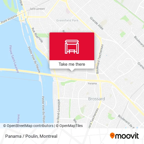 Panama / Poulin map