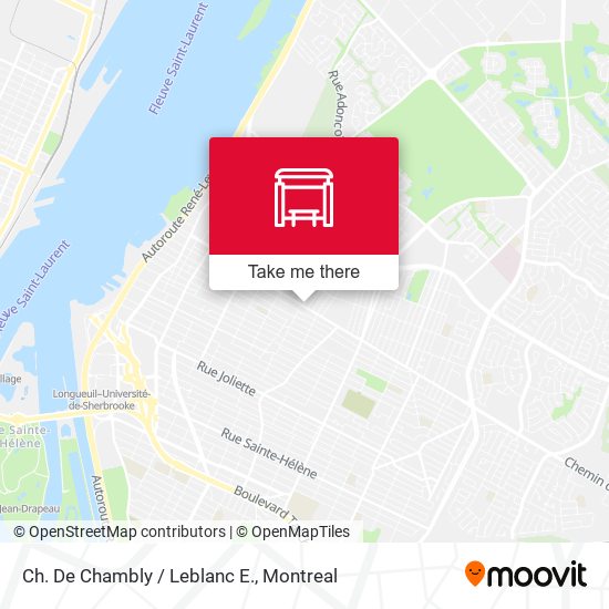 Ch. De Chambly / Leblanc E. map