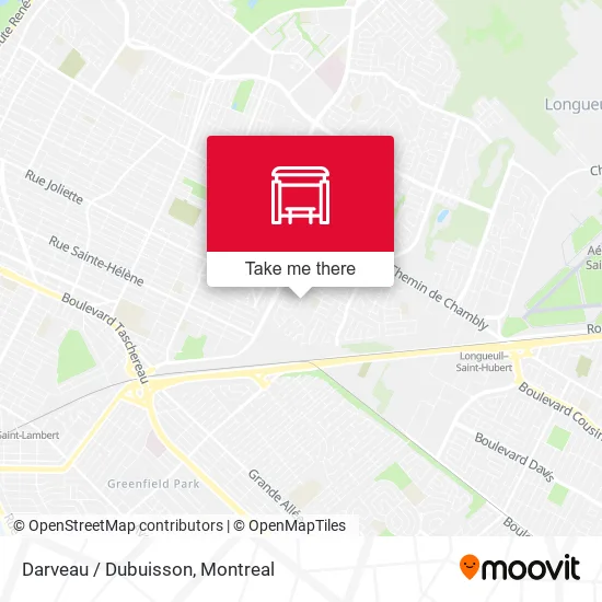 Darveau / Dubuisson map