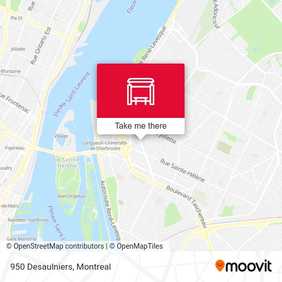 950 Desaulniers map