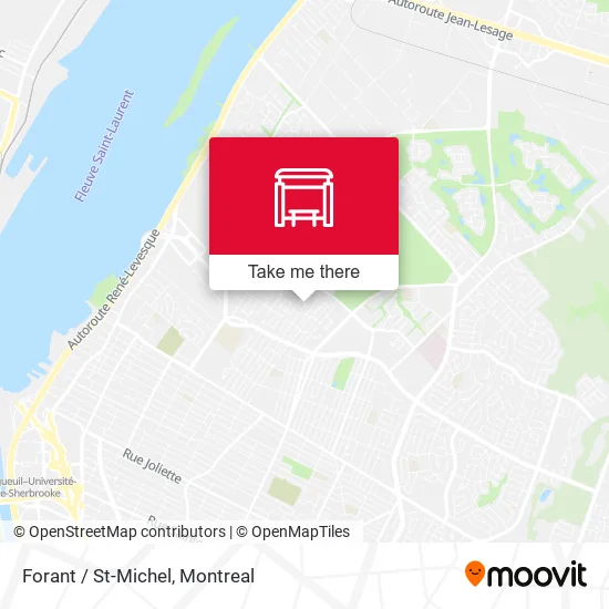 Forant / St-Michel map