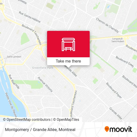 Montgomery / Grande Allée map