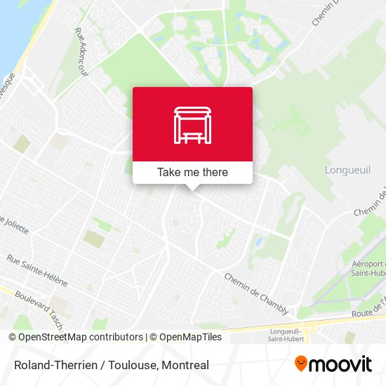 Roland-Therrien / Toulouse map