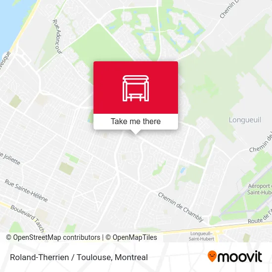 Roland-Therrien / Toulouse map