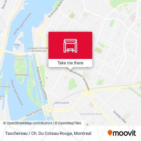 Taschereau / Ch. Du Coteau-Rouge map