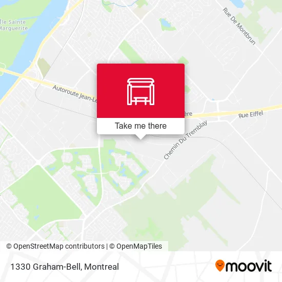 1330 Graham-Bell map