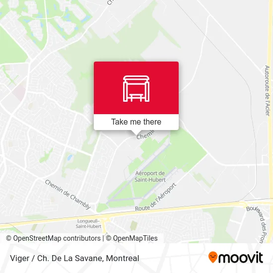 Viger / Ch. De La Savane map